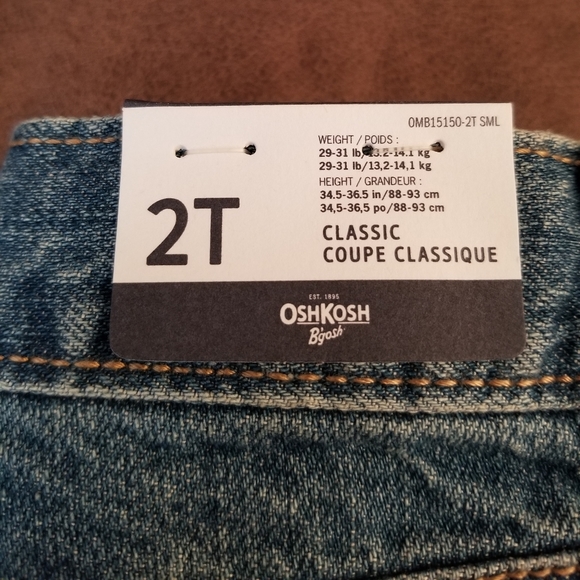 OshKosh Classic Fit Toddler Jeans - Picture 3 of 8
